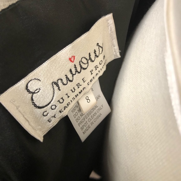 Stunning Envious Couture Short Formal Dress Size 8 - Picture 10 of 10
